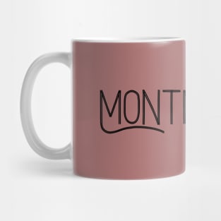 Montmartre Paris France famous neighborhood Mug